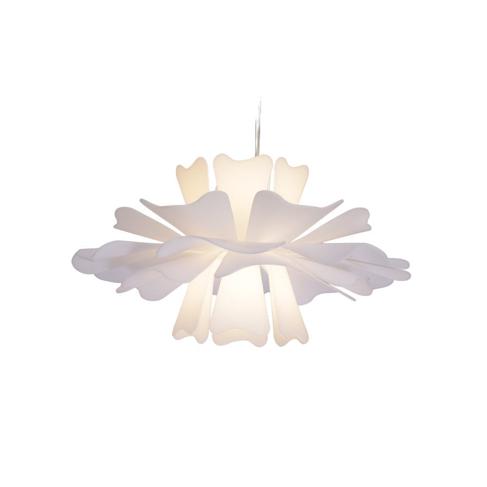Vazen Suspension Fleur Moderne Blanc Salon-Luire