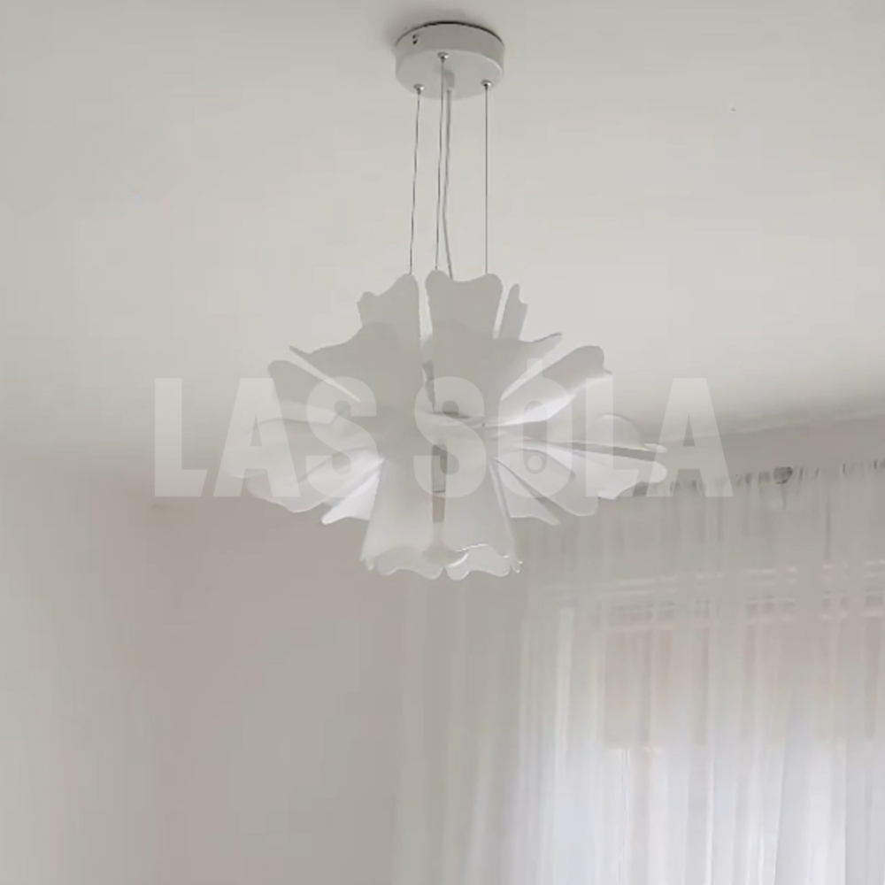 Vazen Suspension Fleur Moderne Blanc Salon-Luire