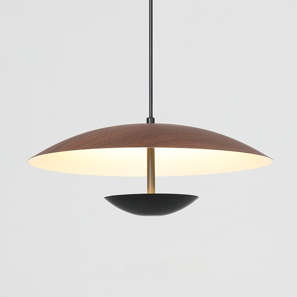 Lirixen Suspension Dôme Traditionnelle. Bois/Marron. Salon/Salle à Manger-Luire