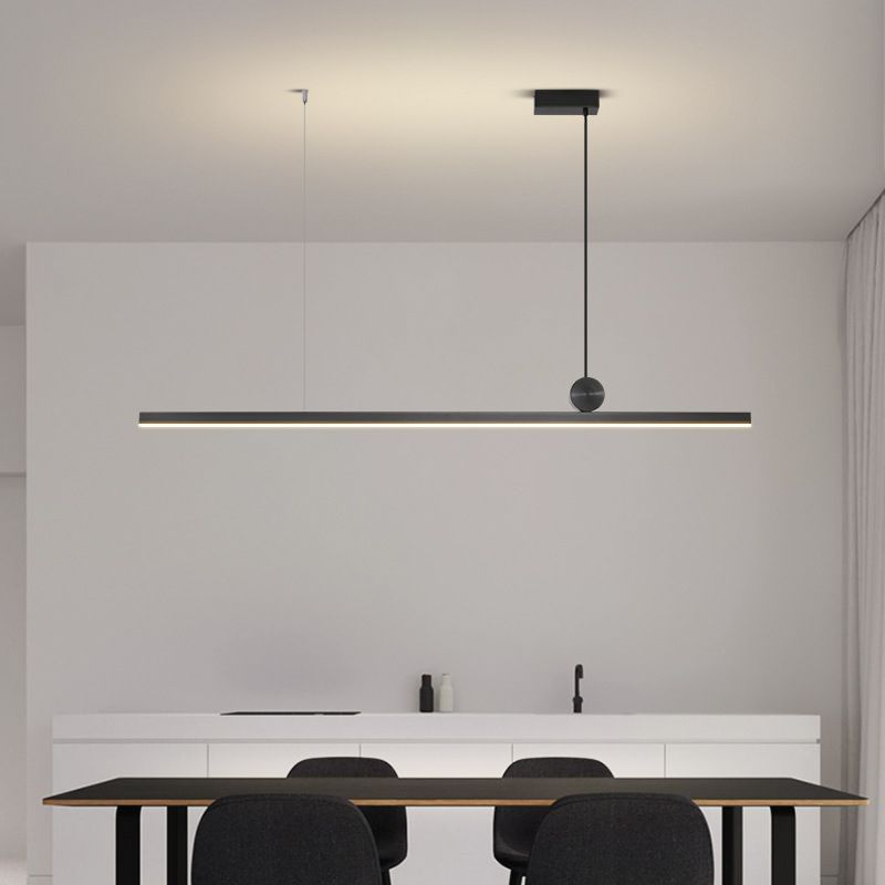 Lirexor Design LED Suspensions Linéaire Moderne Métal-Luire