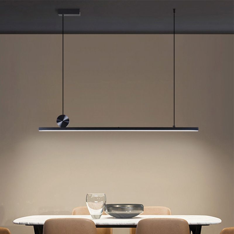 Lirexor Design LED Suspensions Linéaire Moderne Métal-Luire