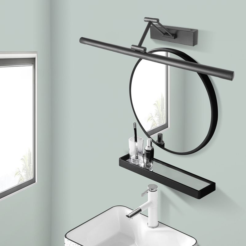 Nivelor Applique Murale Linéaire Réglable Simple Noir/Blanc. Chambre-Luire