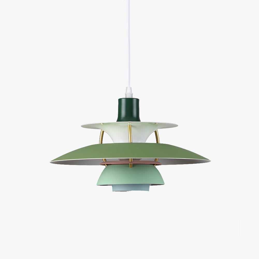 Sorel Suspension Macaron avec Abat-Jour. 15 Coloris-Luire