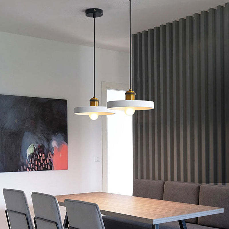 Astel Luminaires Suspension Nordique Blanc/Orange/Noir/Gris. Salon-Luire