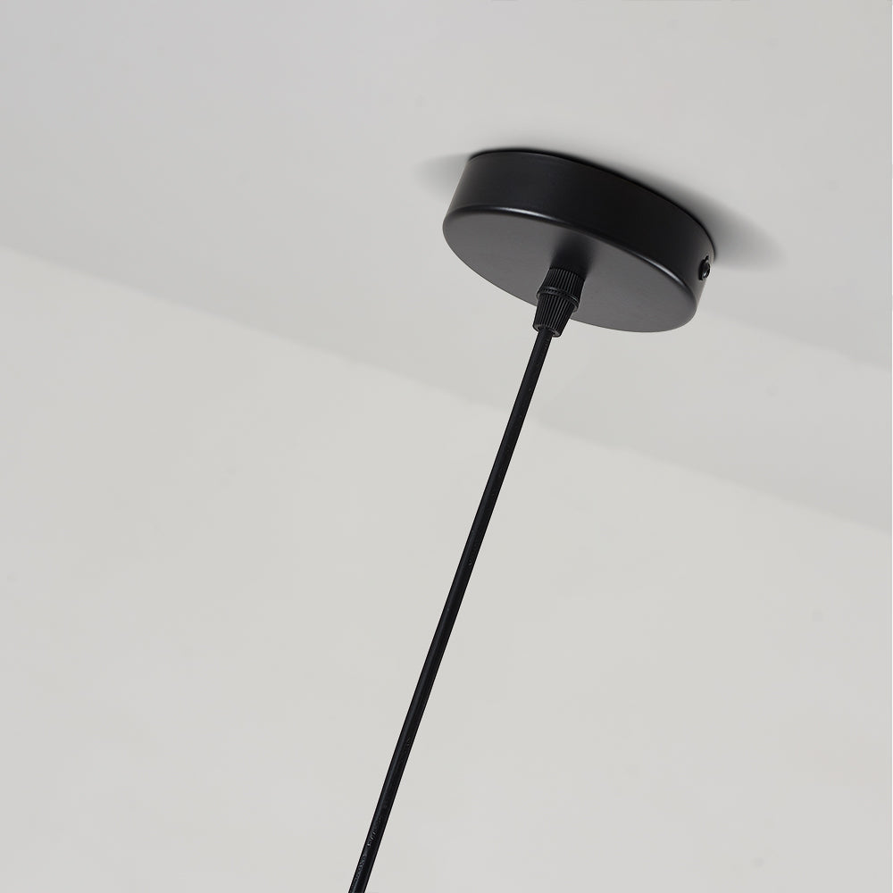 Ravelix Suspension Ronde Vintage Verre Salon-Luire