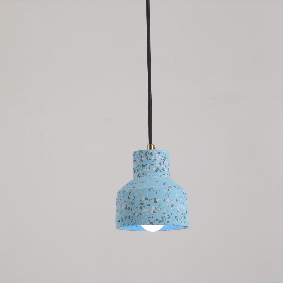 Lostel Suspension Rond Décor Nordique. Métal/Ciment. 4 Couleur. Salon-Luire