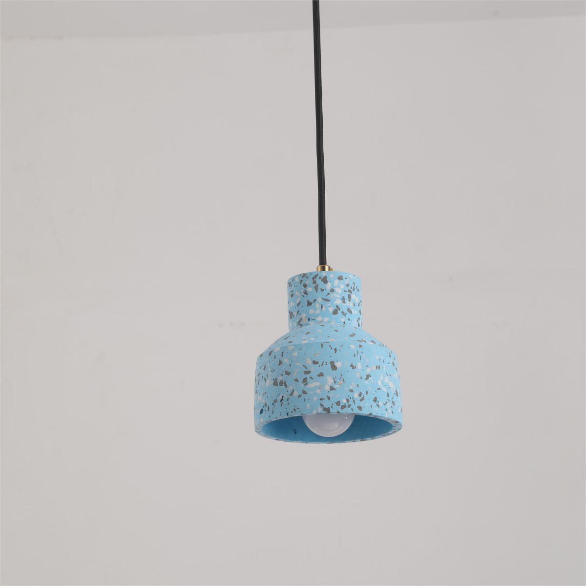 Lostel Suspension Rond Décor Nordique. Métal/Ciment. 4 Couleur. Salon-Luire