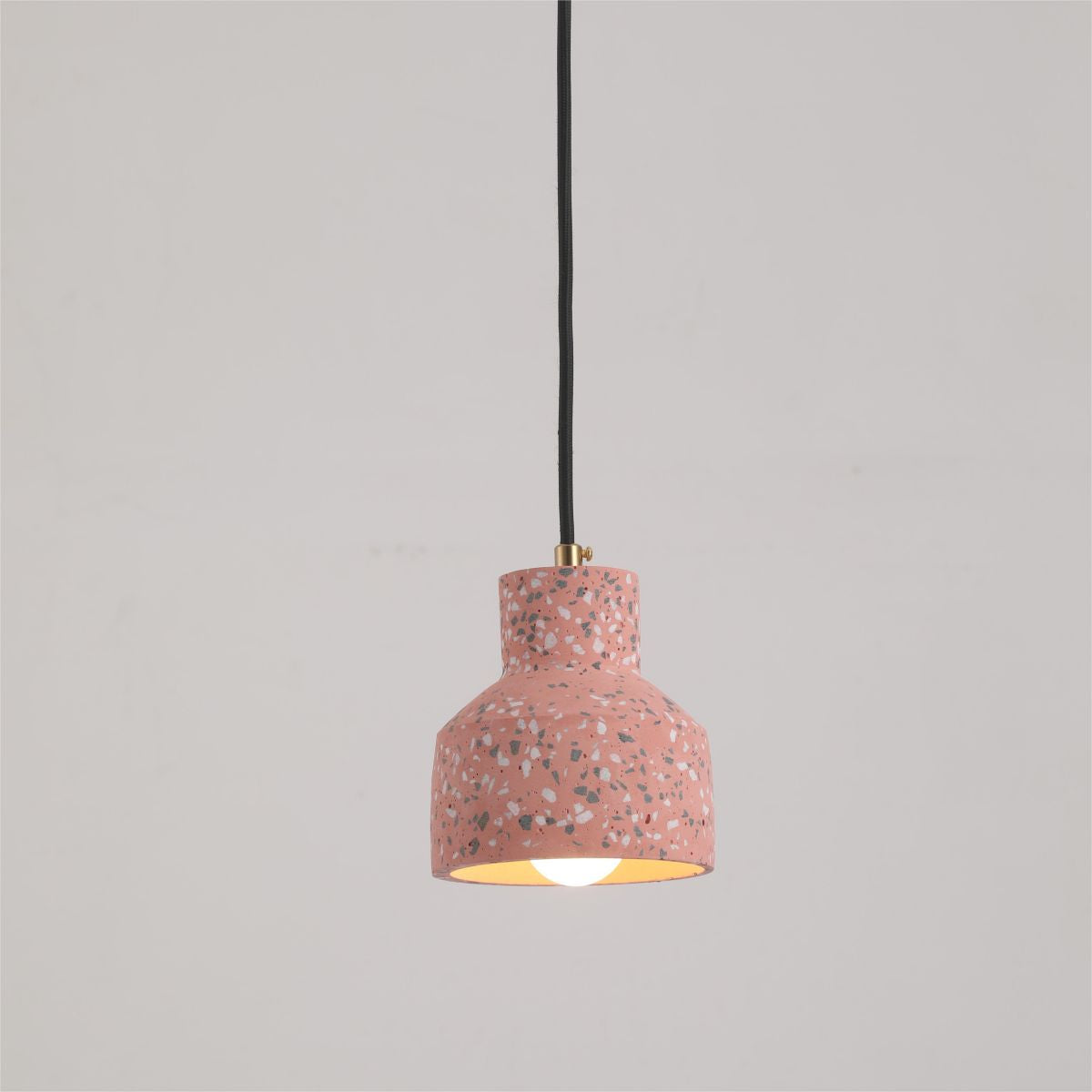 Lostel Suspension Rond Décor Nordique. Métal/Ciment. 4 Couleur. Salon-Luire