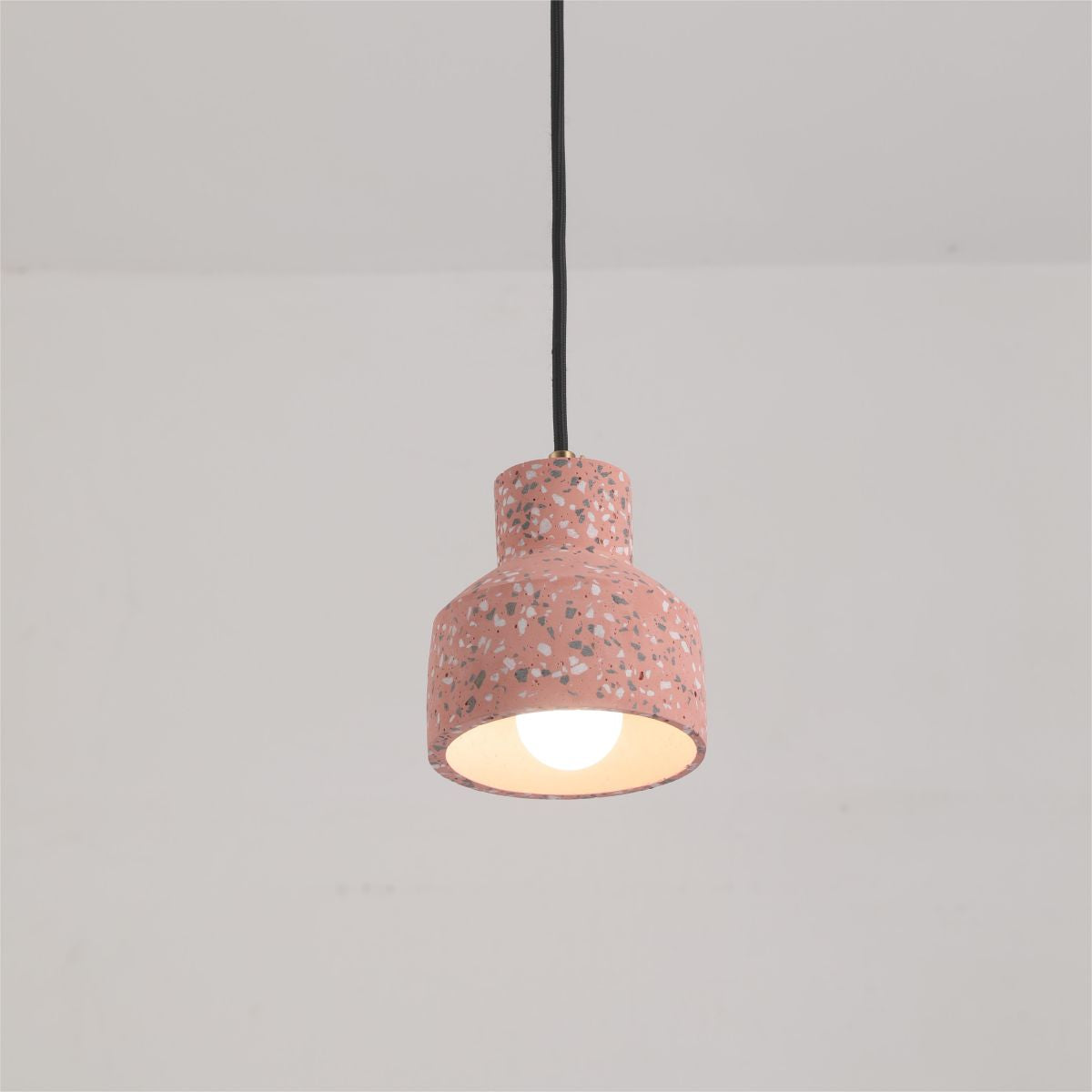 Lostel Suspension Rond Décor Nordique. Métal/Ciment. 4 Couleur. Salon-Luire