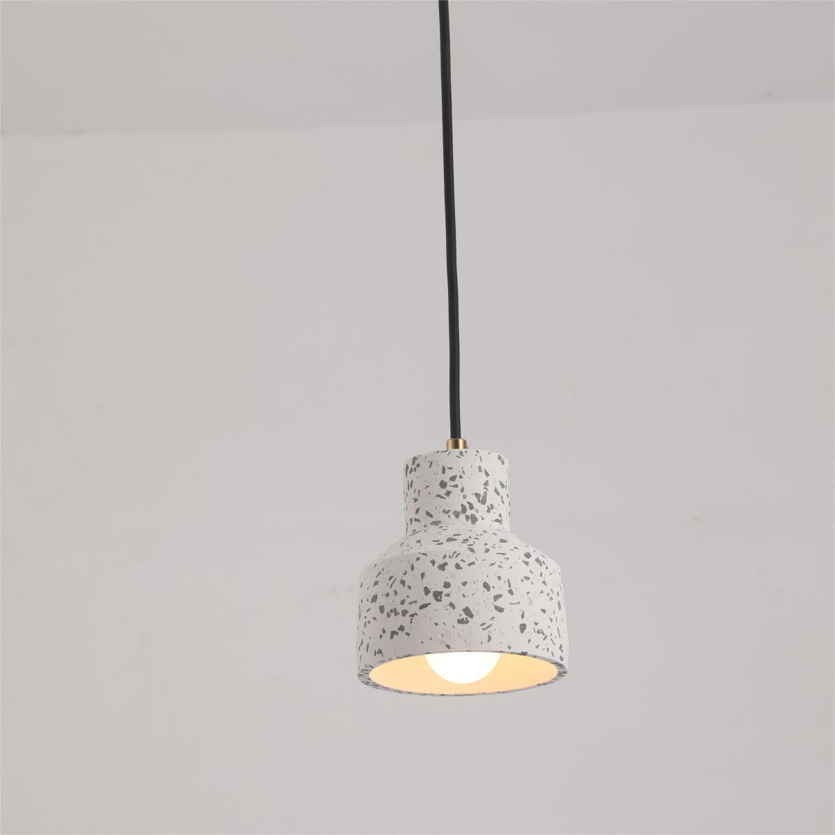 Lostel Suspension Rond Décor Nordique. Métal/Ciment. 4 Couleur. Salon-Luire