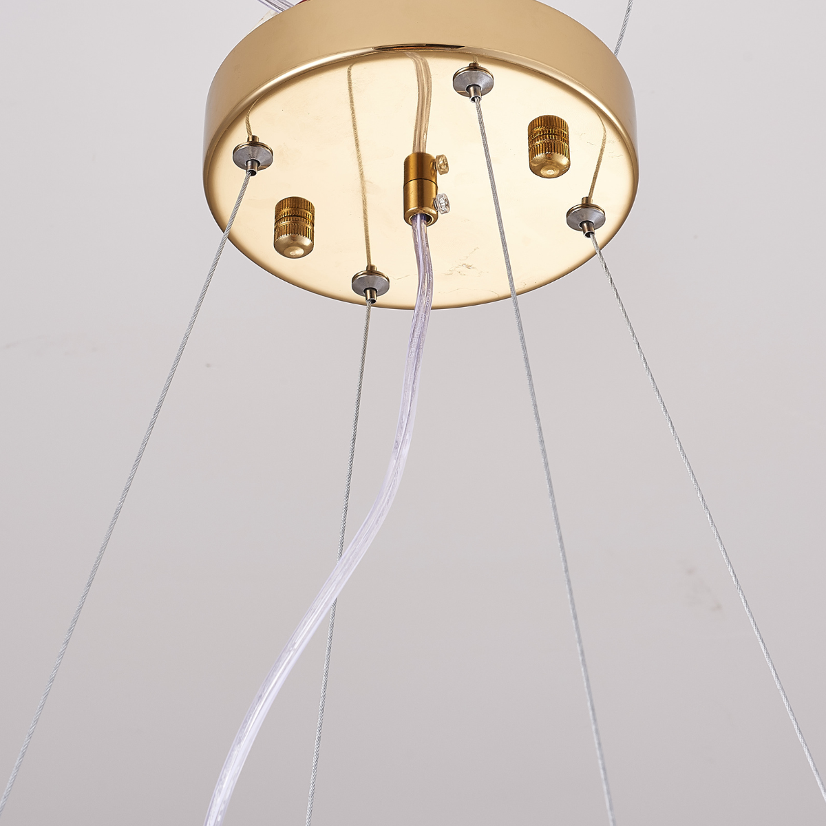 Korinor Lustre Suspension Feuille Artistic Design. Métal/Céramique. Blanc. Salon-Luire