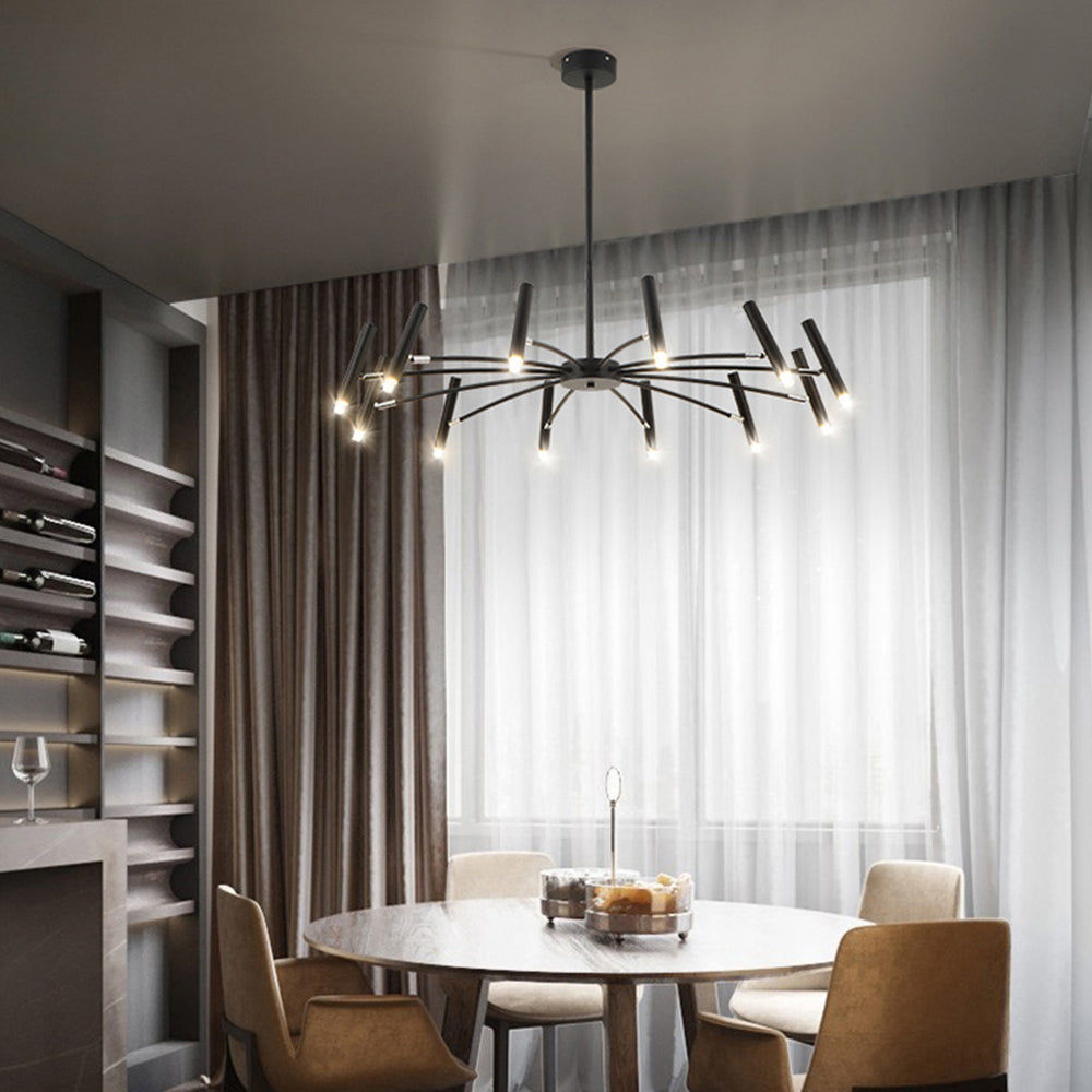 Lyren Lustre Simple Noir/Blanc Etude/Salon/Salle à Manger-Luire