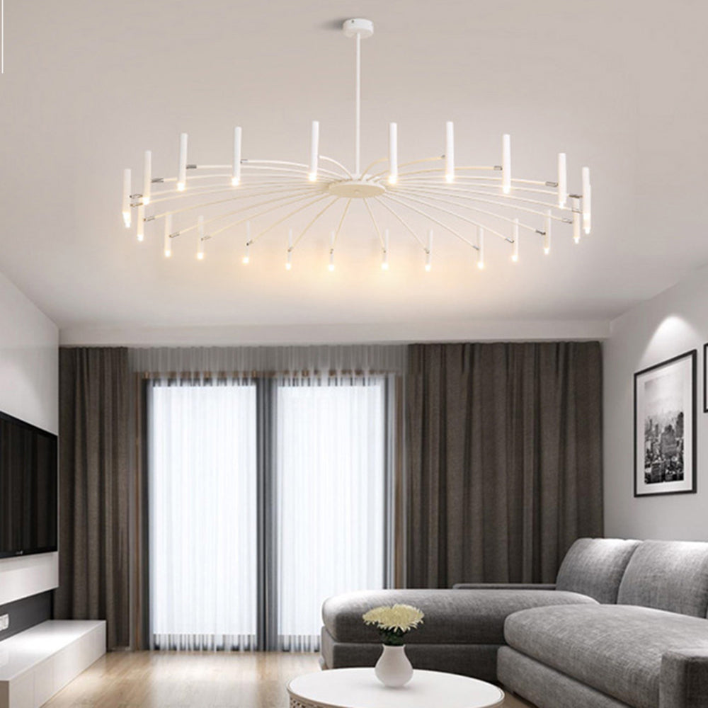 Lyren Lustre Simple Noir/Blanc Etude/Salon/Salle à Manger-Luire