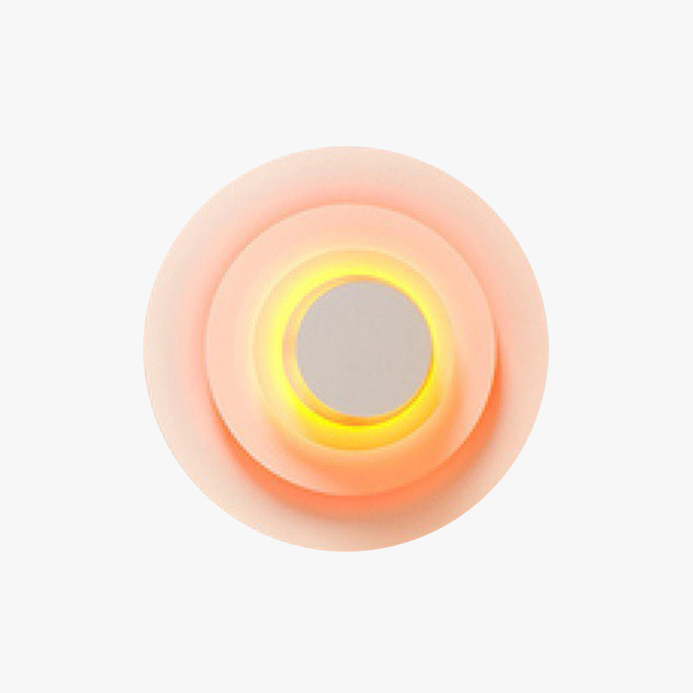 Harin Applique Murale Moderne Multicolore. Rose/Bleu/Jaune. Salon-Luire