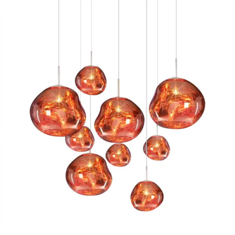 Novius Suspension Moderne Coloré Irregulier-Luire