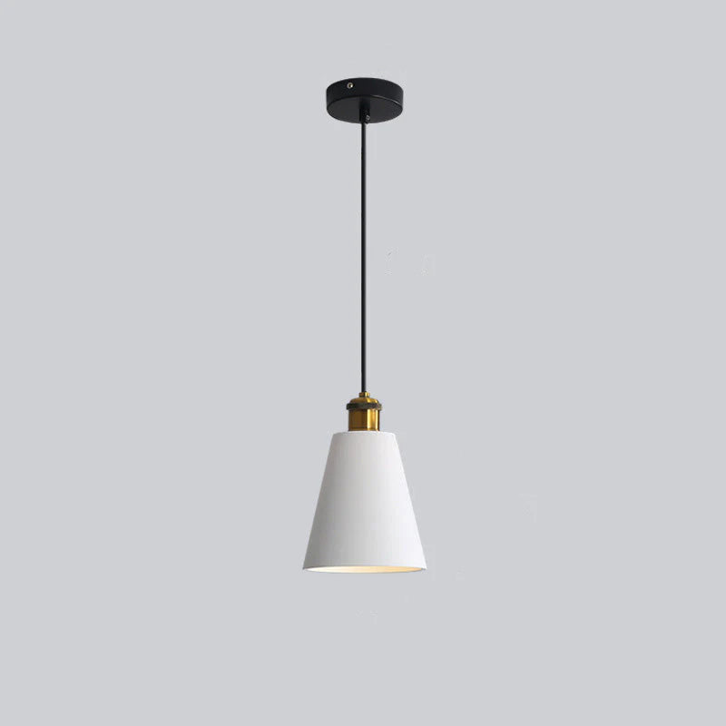 Astel Luminaires Suspension Nordique Blanc/Orange/Noir/Gris. Salon-Luire