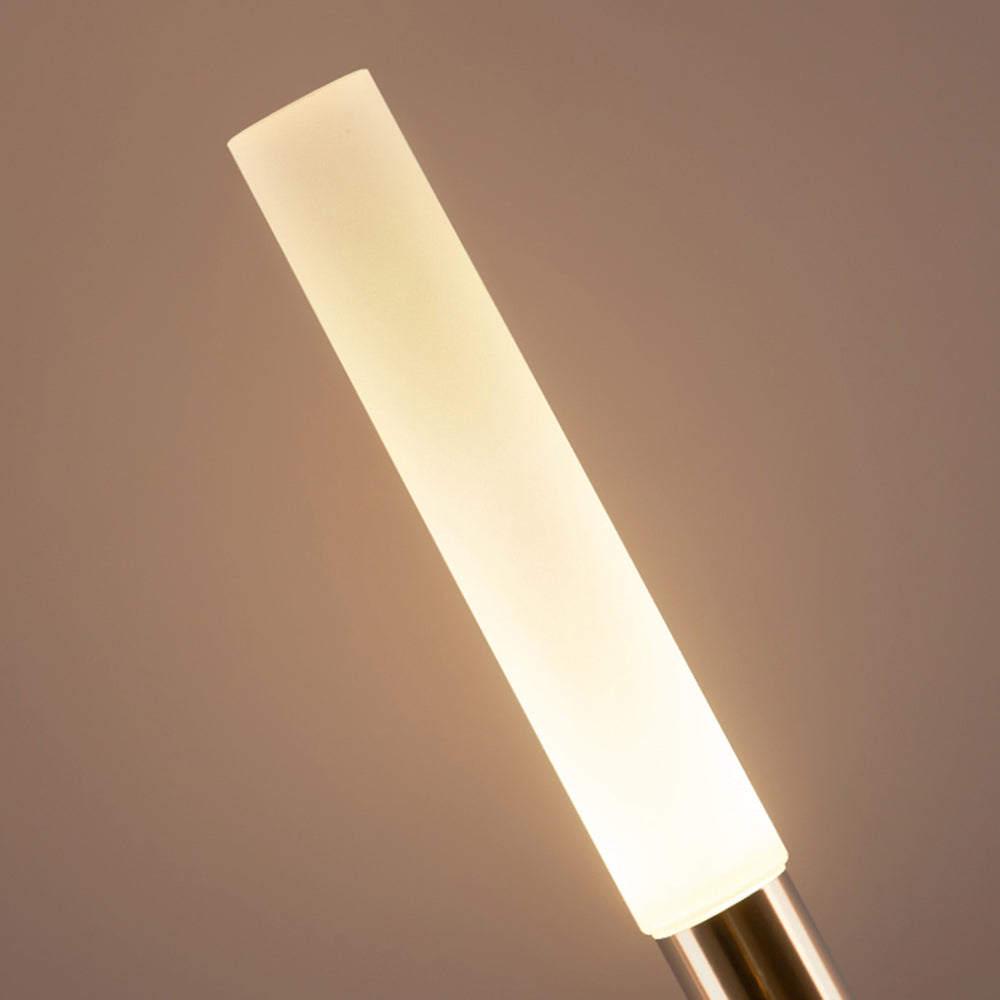 Lominex Borne Extérieure Roseau Moderne Noir Allée-Luire