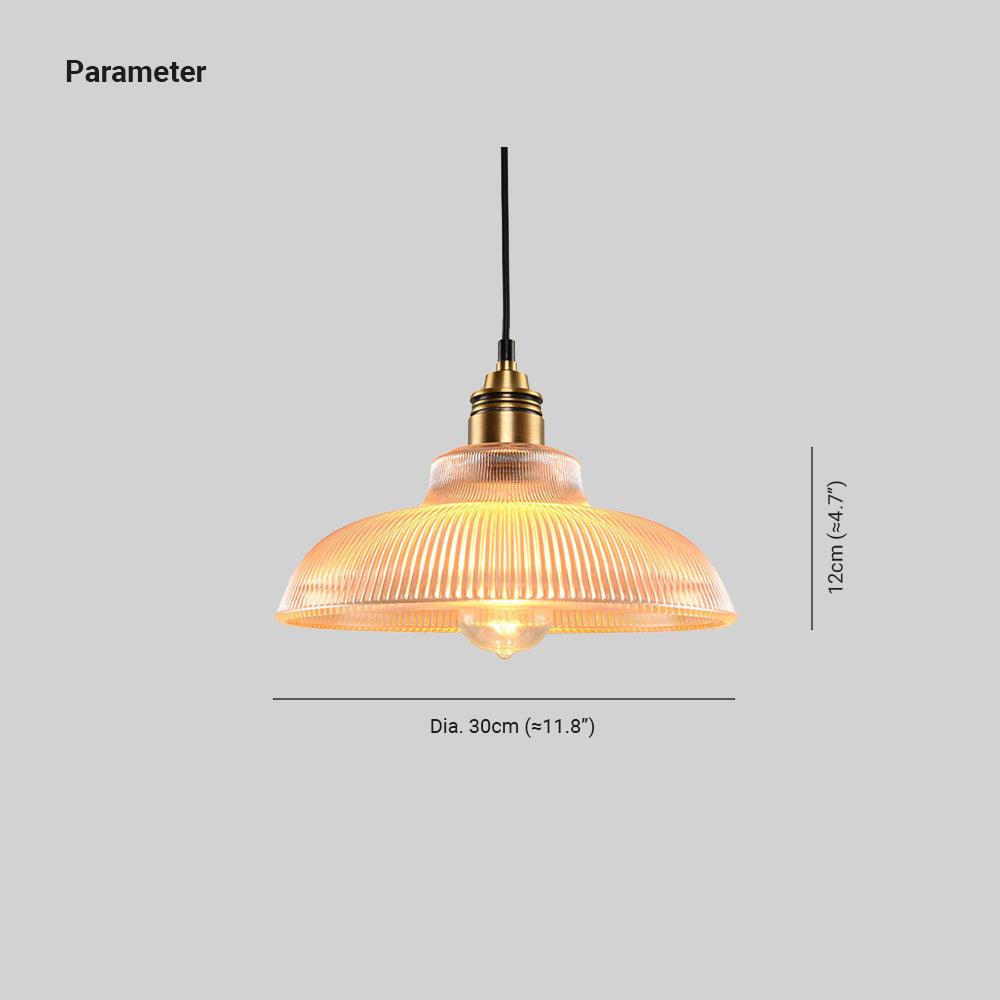 Nirixor Industrie LED Suspension Clair/Ambre Chambre à coucher/Restaurant-Luire