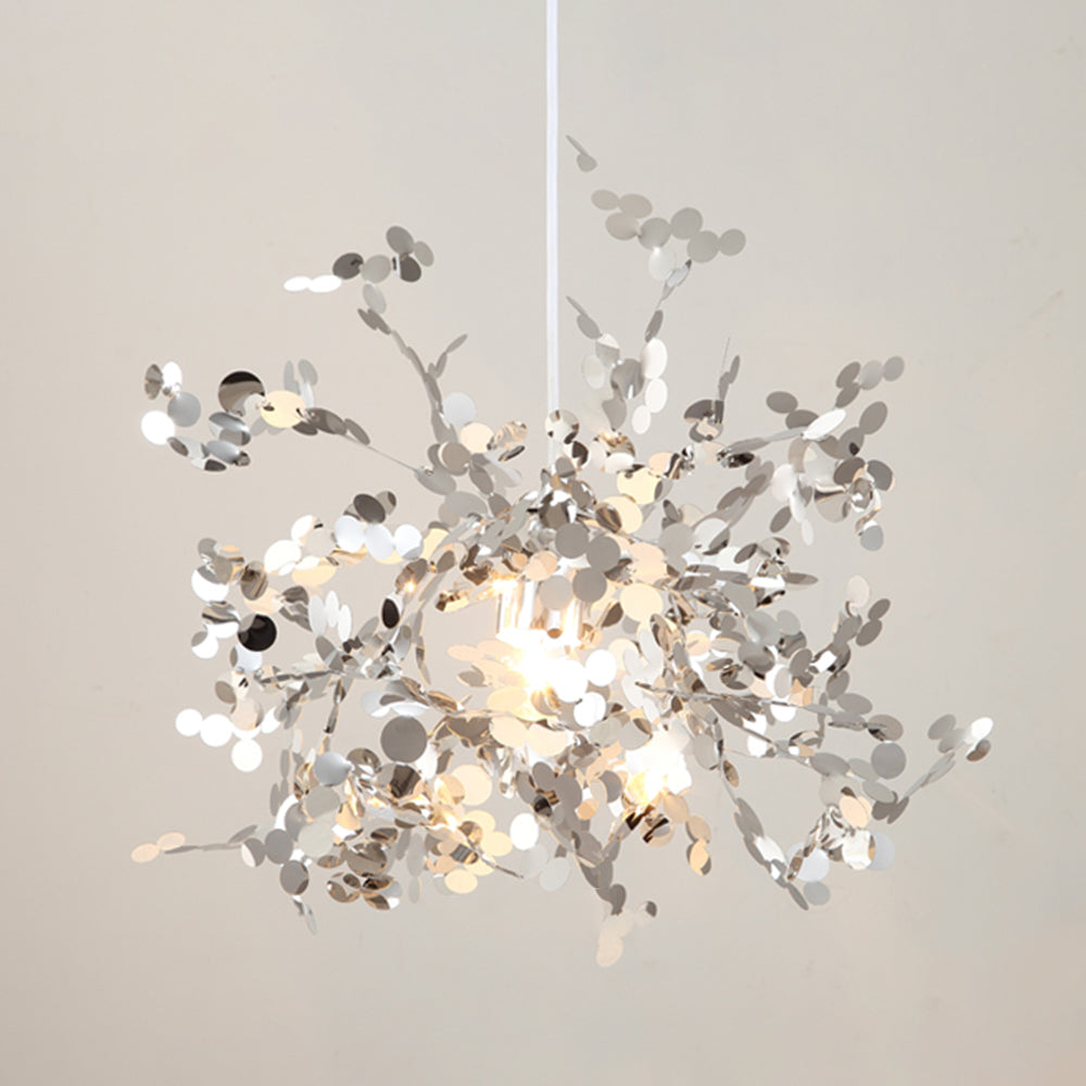 Orex Suspension Divergence Inhabituelle. Acier Inoxydable. Or/Argent. Salle à Manger/Salon-Luire