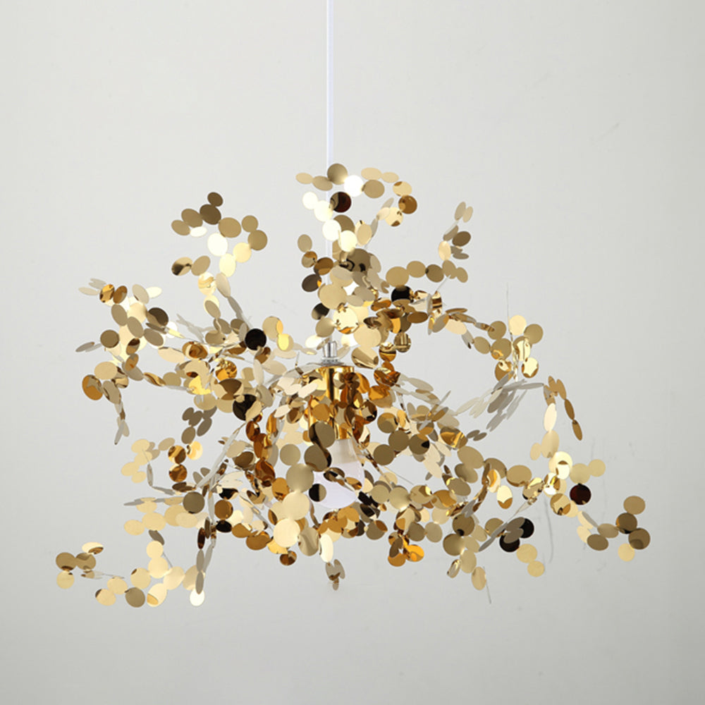 Orex Suspension Divergence Inhabituelle. Acier Inoxydable. Or/Argent. Salle à Manger/Salon-Luire