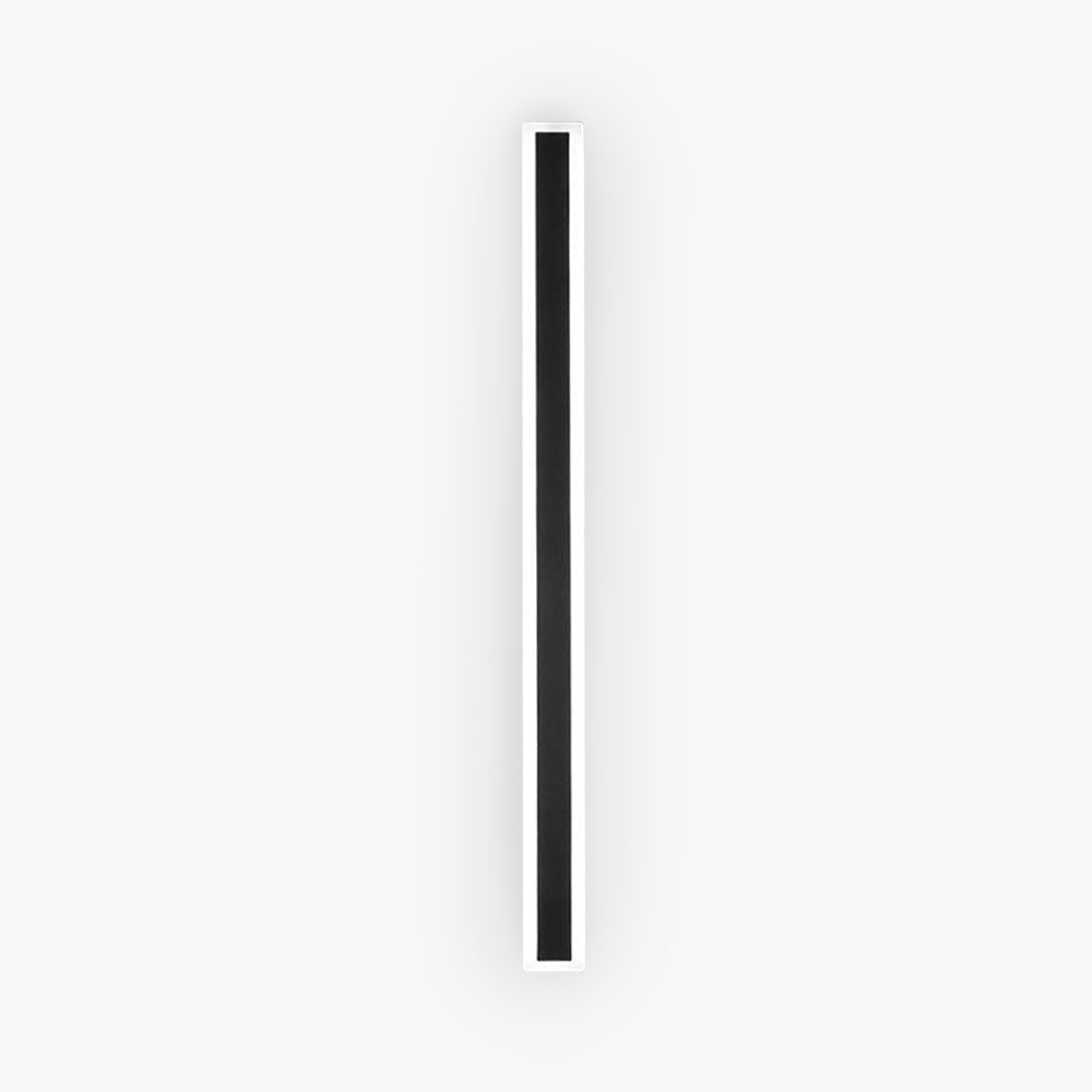 Rivin Moderne LED Applique Murale Extérieure Noir-Luire