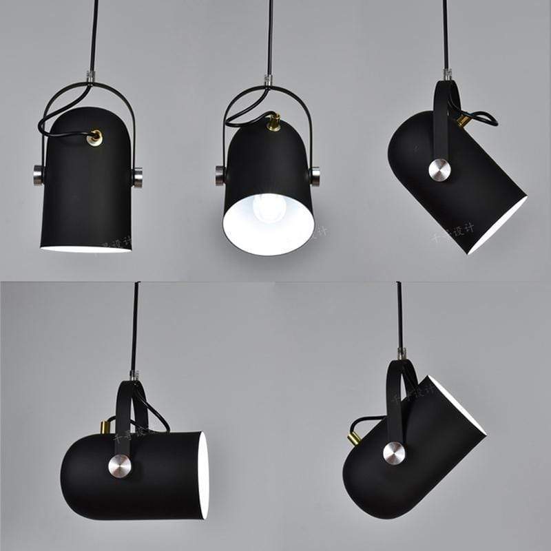 Lareno Luminaires Suspension Rglable Angle Minimaliste-Luire