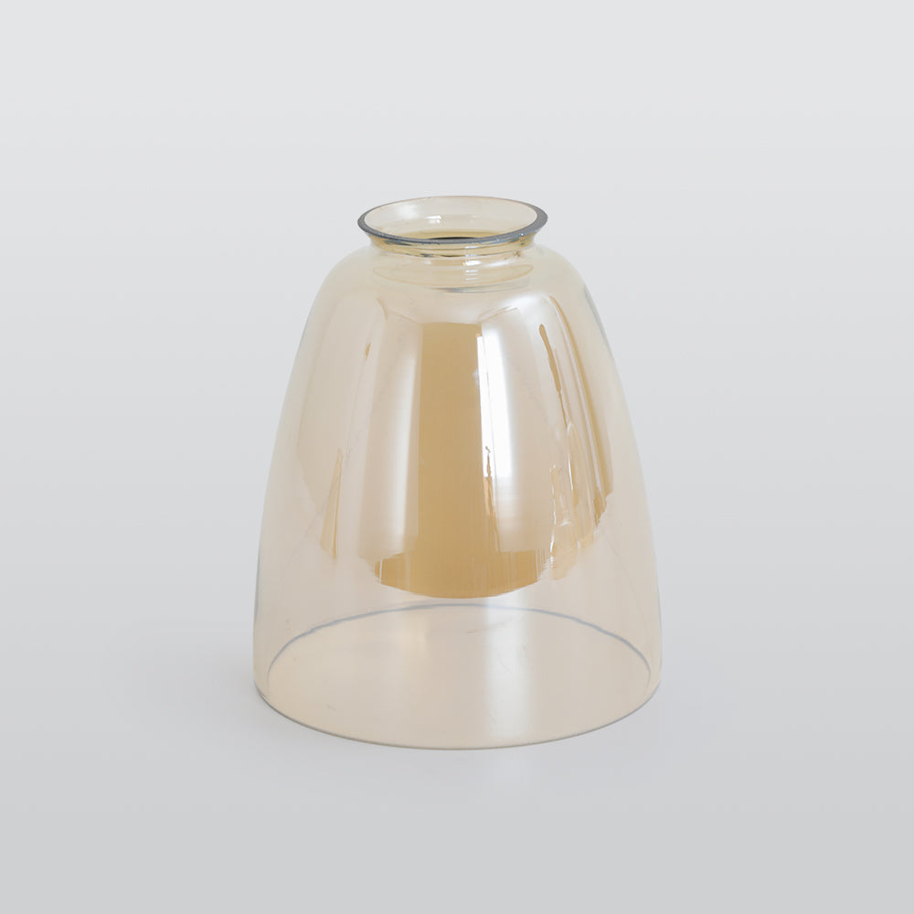 Siroven suspension Industriel en Verre. Clair/Ambre/Gris Fumé-Luire