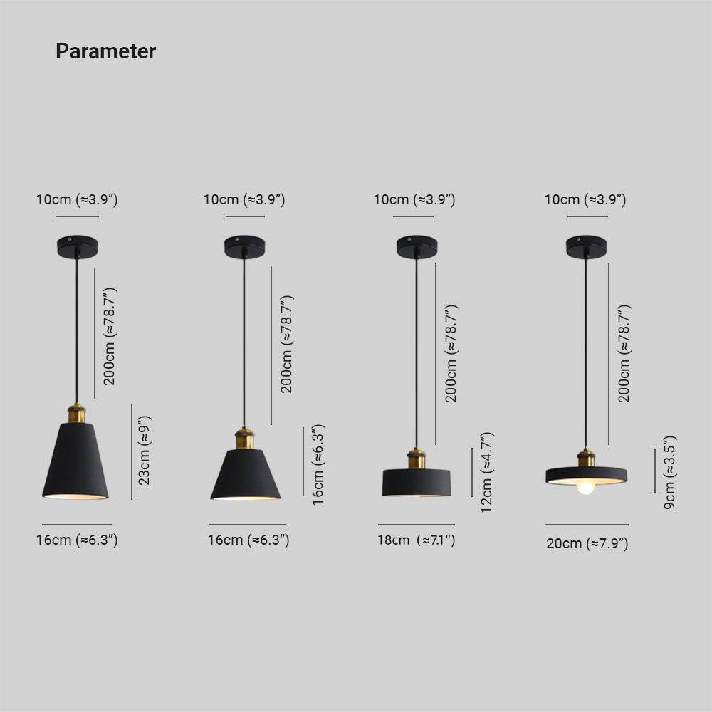 Astel Luminaires Suspension Nordique Blanc/Orange/Noir/Gris. Salon-Luire