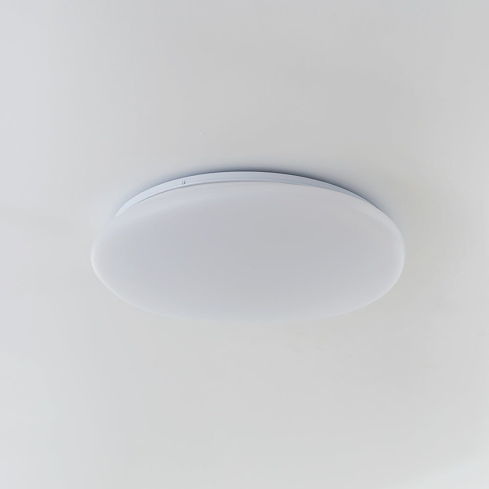 Sorexar Plafonnier Galet Moderne Blanc. Salon-Luire