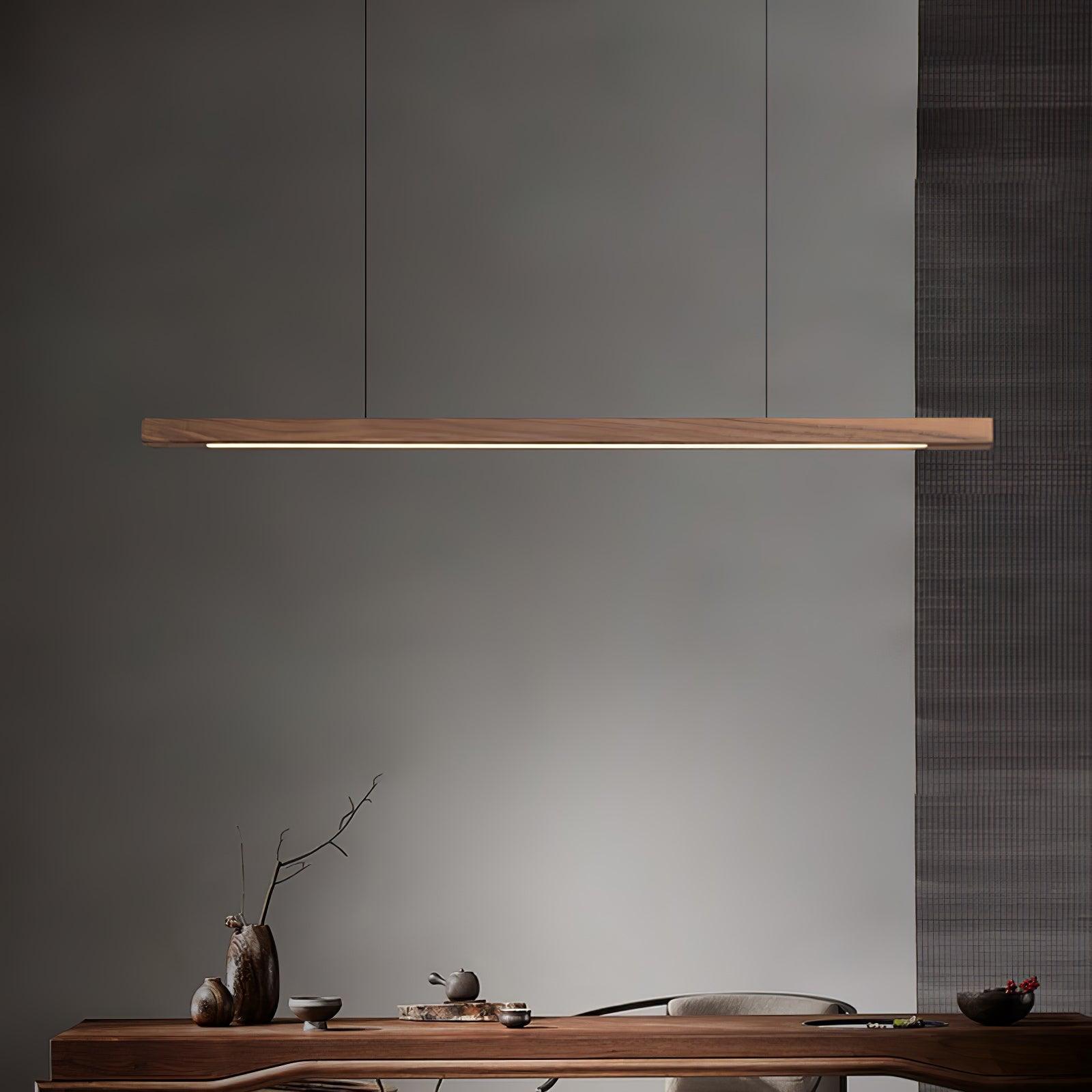 Xylo Suspension Linéaire Design en Bois-Luire