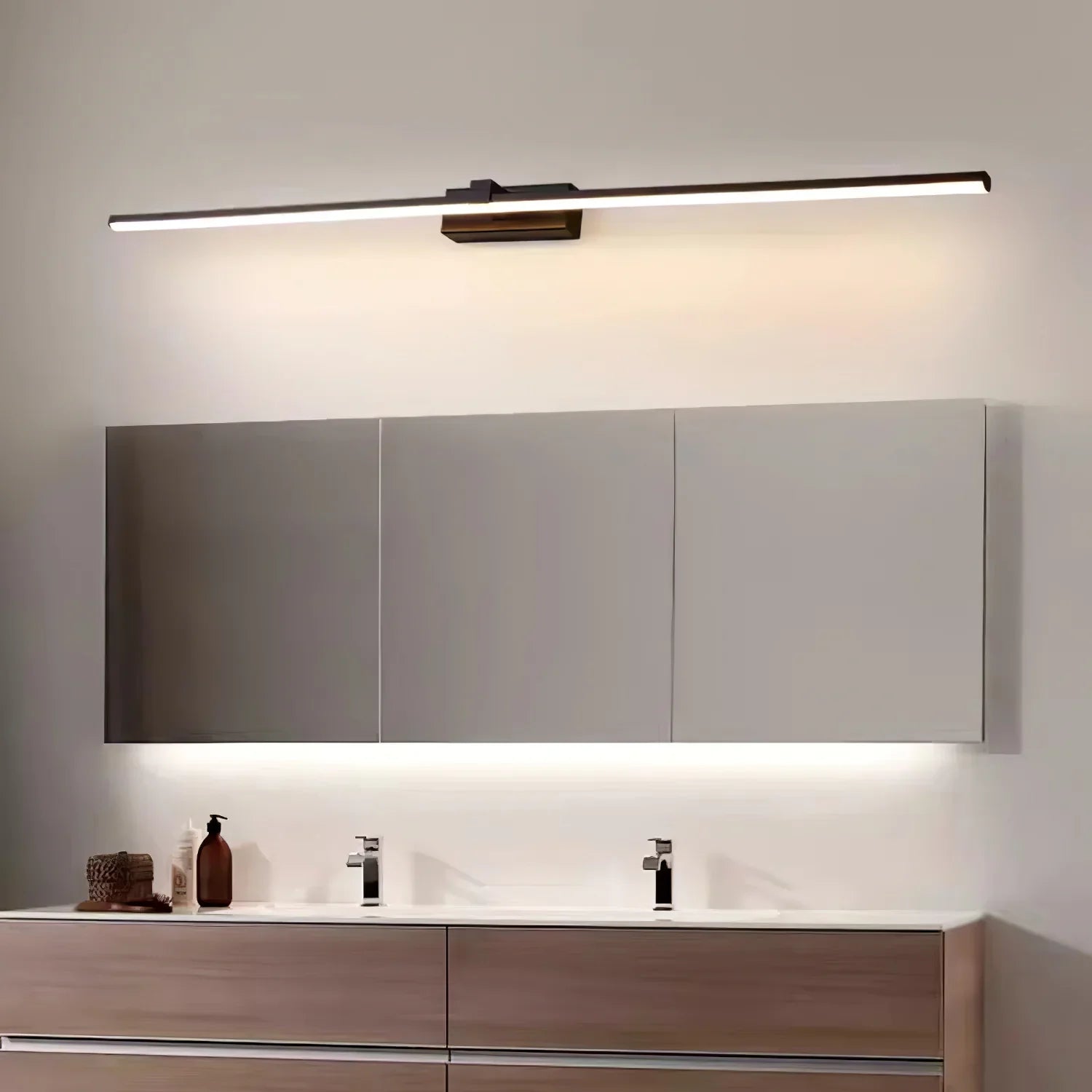 Hexa Applique Murale Linéaire pour Miroir Salle de Bain, Chambre Moderne-Luire