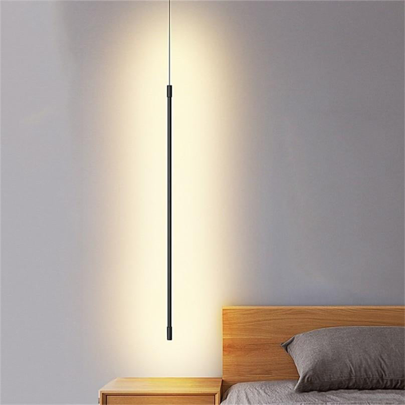 Svalen Suspension linéaire Noir. Chambre à Coucher-Luire