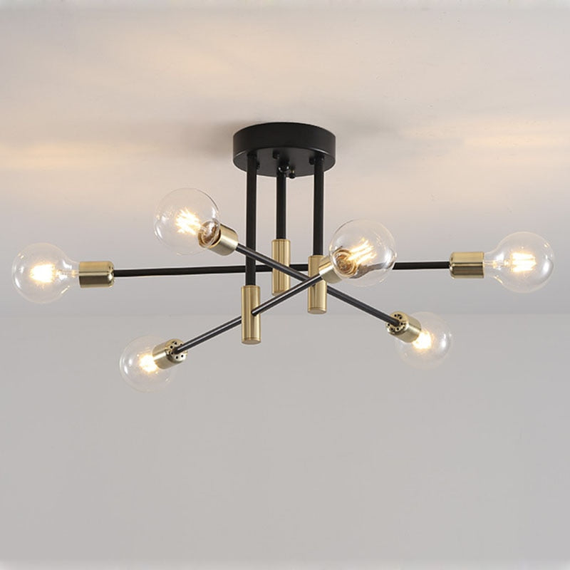 Neoxa Lustre Métal Design Moderne. Plusieurs Ampoules-Luire