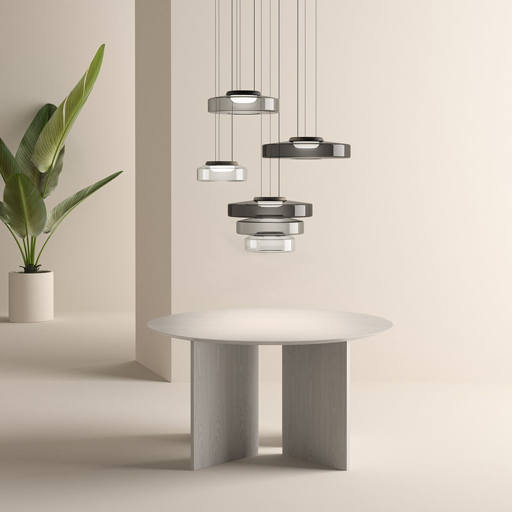 Virixor Suspension Moderne Verre Métal Cuisine Salon-Luire