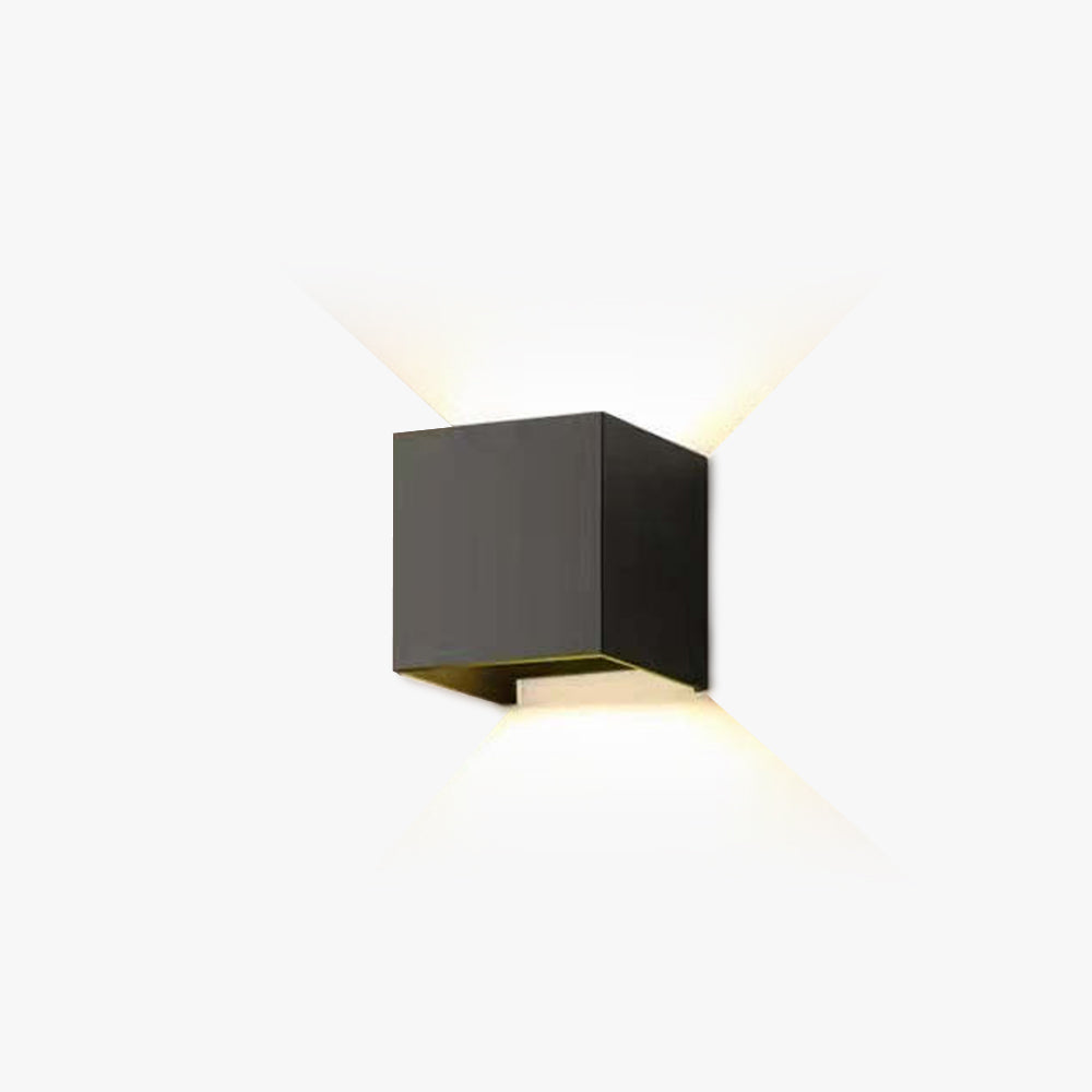 Torex Applique Murale Carrrée Minimaliste Intérieur/Extérieur-Luire