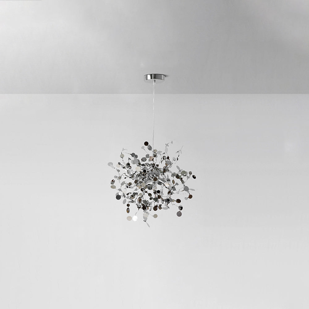 Orex Suspension Divergence Inhabituelle. Acier Inoxydable. Or/Argent. Salle à Manger/Salon-Luire
