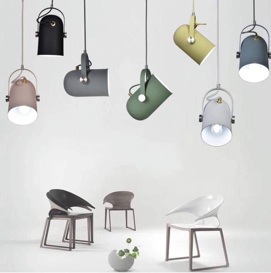 Lareno Luminaires Suspension Rglable Angle Minimaliste-Luire