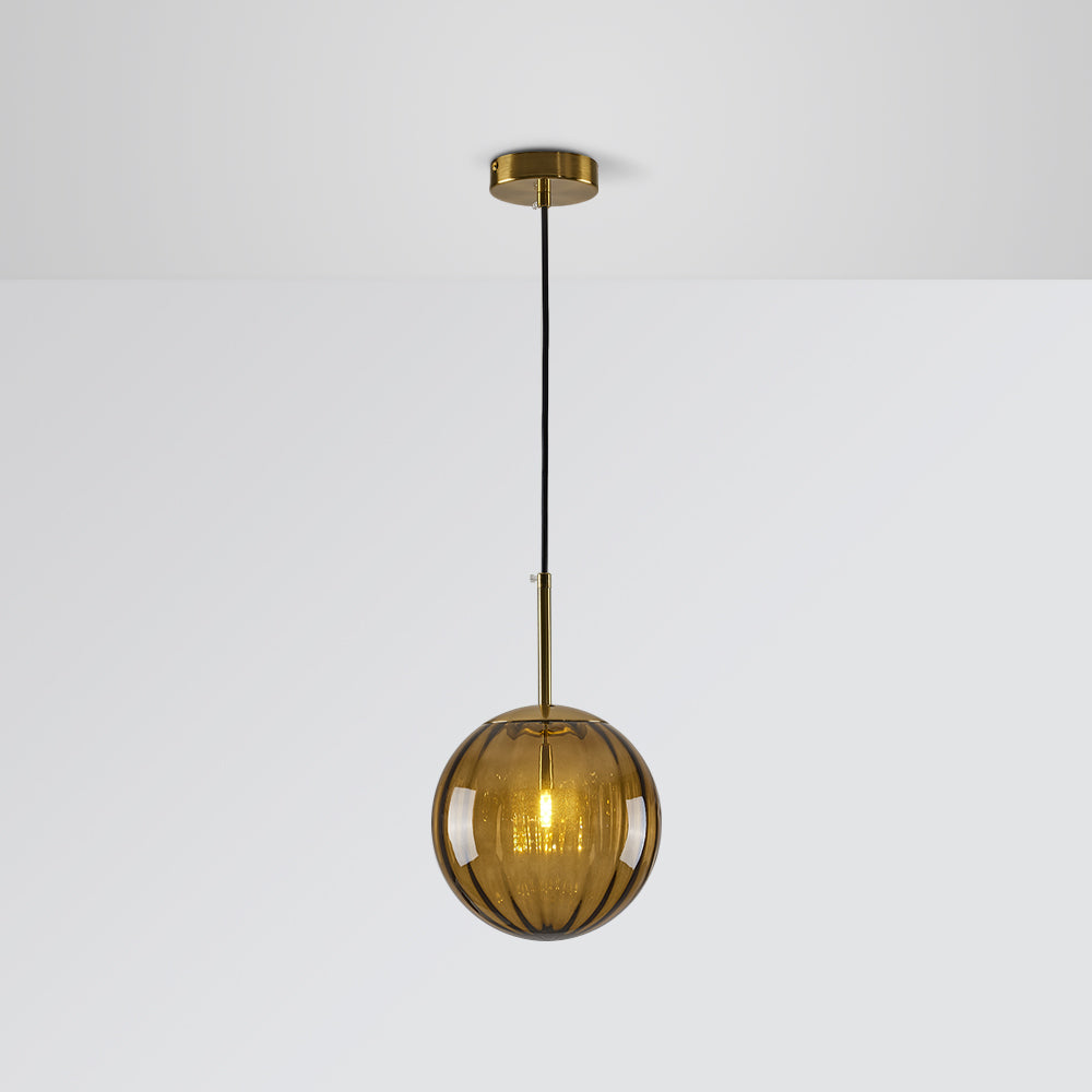 Sevenel Suspension Boule Moderne Métal/Verre-Luire