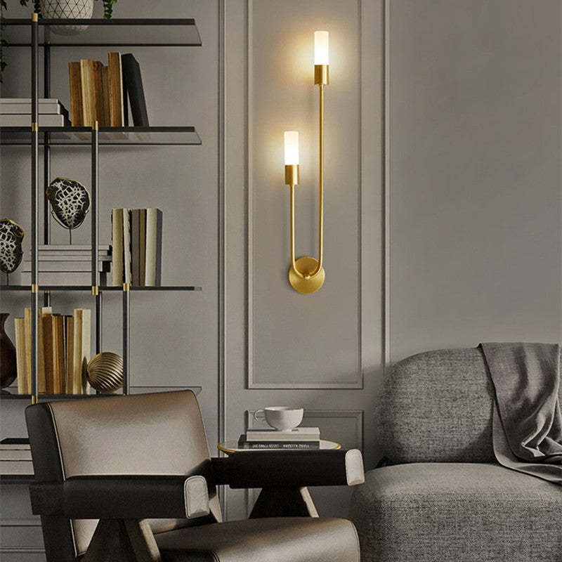 Revelor Applique Murale Moderne à 2 Lumières Pour Bedeside Or Chambre-Luire