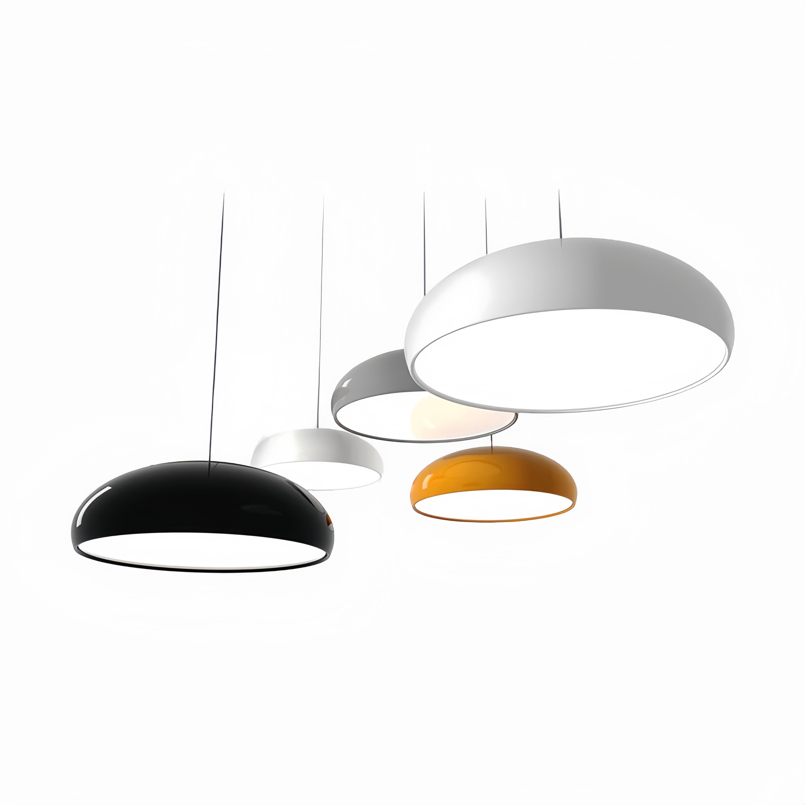 Kiroven Suspension Dôme Déco Artistique Moderne-Luire
