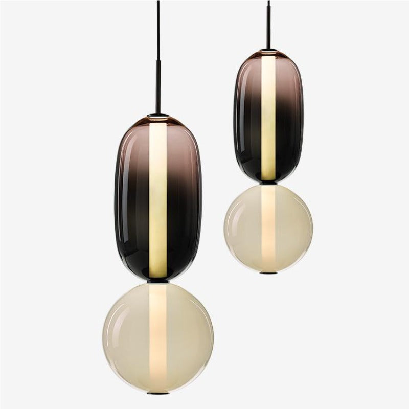 Syro Suspension Luminaire Design Verre-Luire