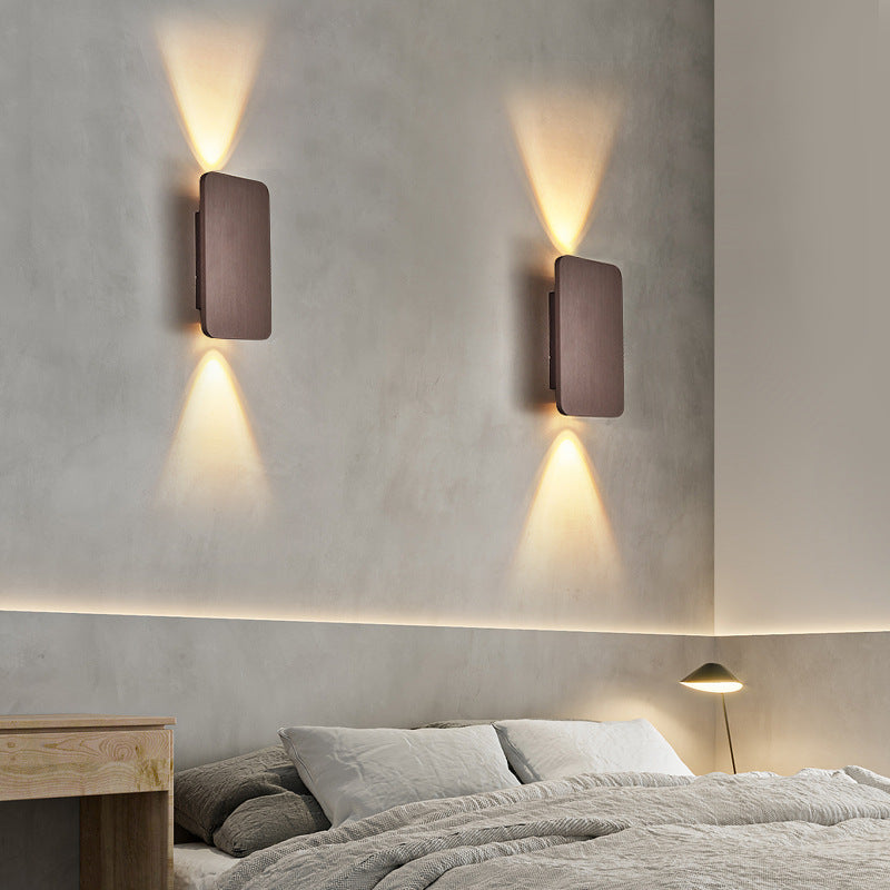 Arixor Applique Murale Moderne Carré Chambre à coucher/Salon-Luire