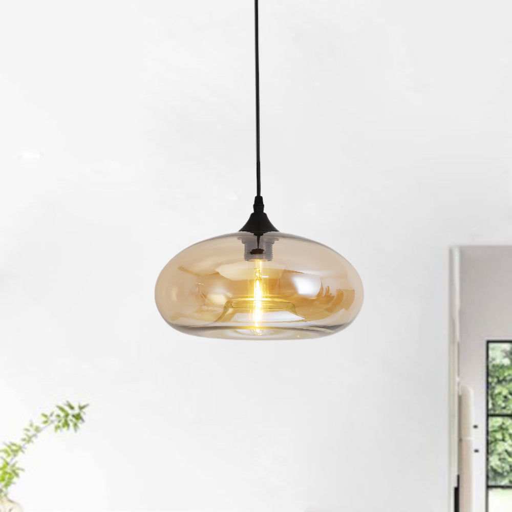 Nostel Lampes Suspendues en Verre Modernes Nordiques Chambre à Coucher-Luire
