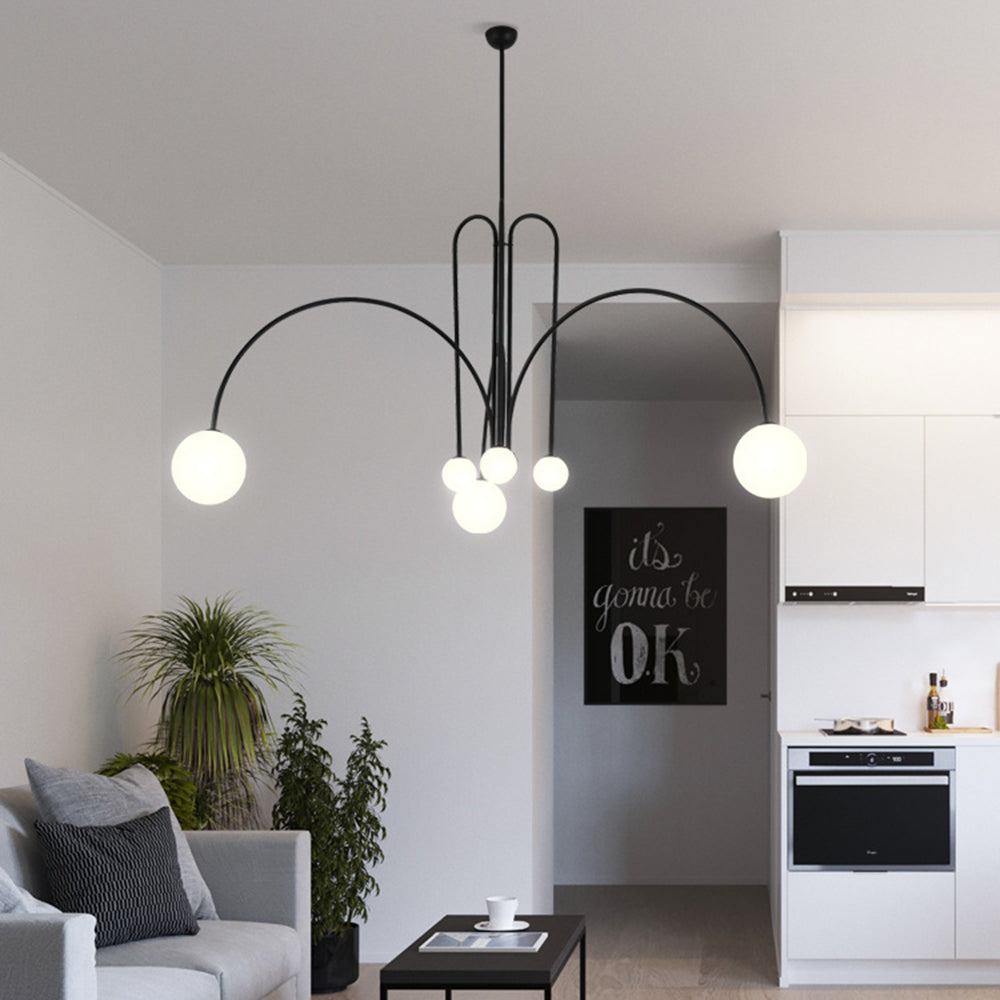 Merox Suspension Multi Simple Verre Chambre à Coucher/Salon-Luire