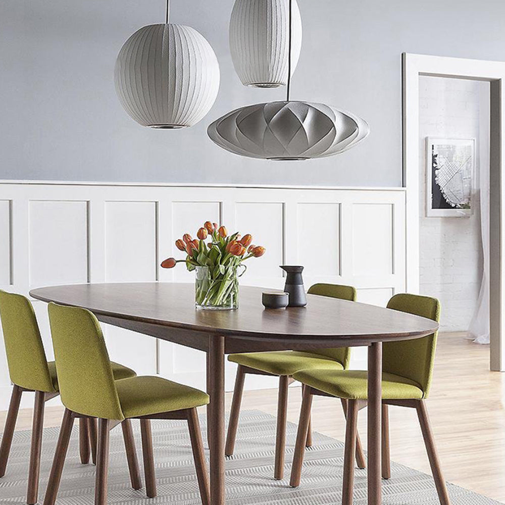 Eronar Suspension Vintage. Métal/Tissu. Blanc. Bar-Luire