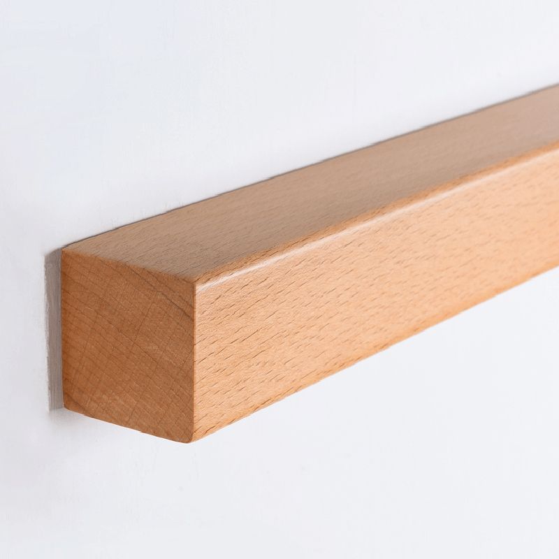 Vominex Applique Murale Miroir Linéaire Minimaliste Bois Salon-Luire