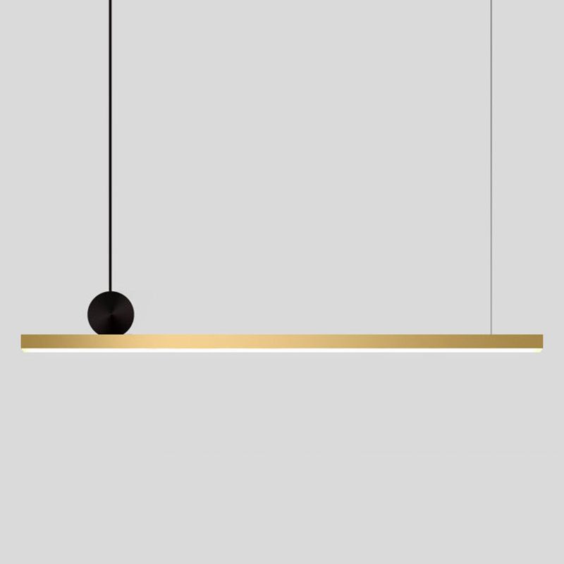 Lirexor Design LED Suspensions Linéaire Moderne Métal-Luire