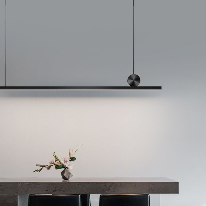 Lirexor Design LED Suspensions Linéaire Moderne Métal-Luire