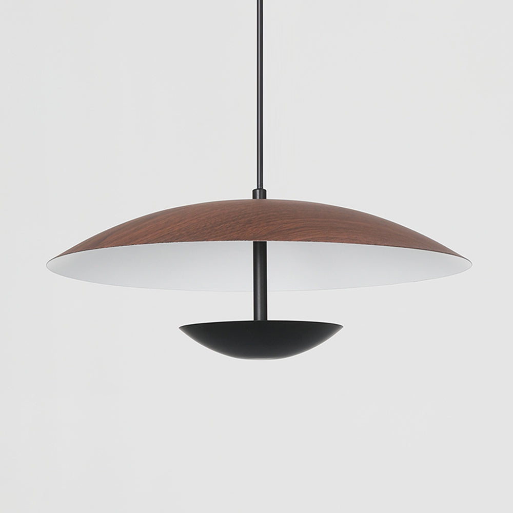 Lirixen Suspension Dôme Traditionnelle. Bois/Marron. Salon/Salle à Manger-Luire