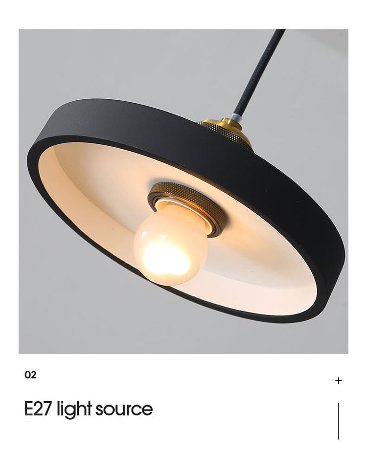 Astel Luminaires Suspension Nordique Blanc/Orange/Noir/Gris. Salon-Luire